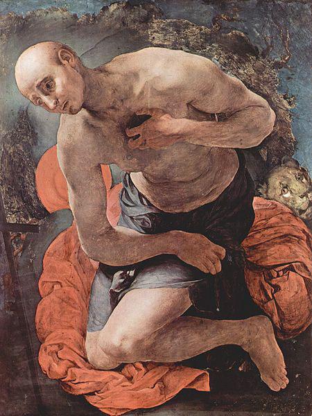 Jacopo Pontormo Bubender Hl. Hieronymus Germany oil painting art